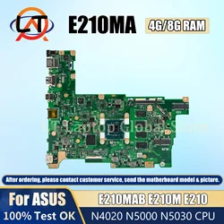 E210MA Mainboard Für ASUS Vivobook 12 E210MA E210M E210MAB Laptop Motherboard CPU N4020 N5000 N5030 4G/8G-RAM 64G/128G-SSD