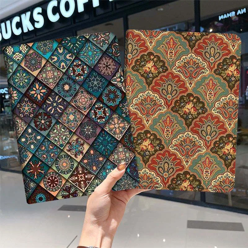 

Art Retro Popular Pattern For Samsung Galaxy Tab A7 A A8 A9 A11 S6 S11 10.1 10.4 10.5 Inch Lite PLus Soft Tablet Case Gift