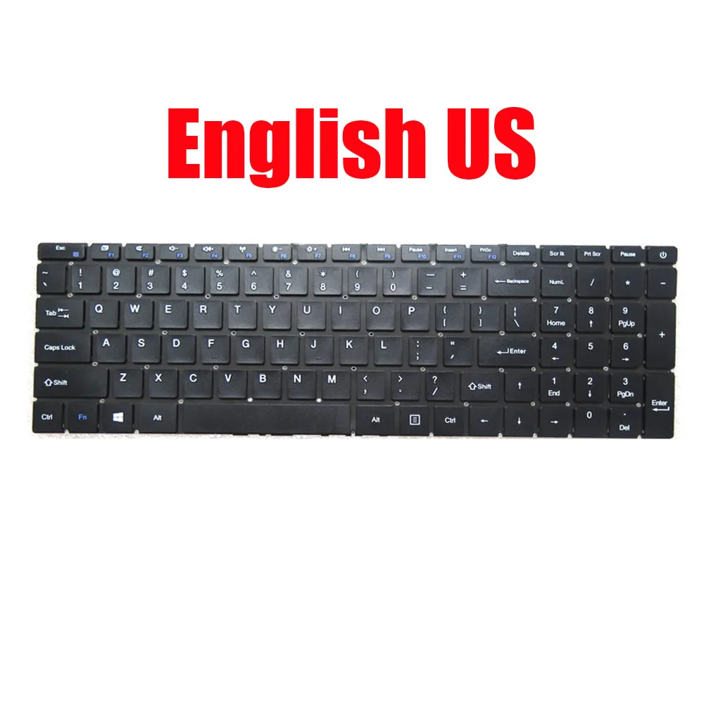 

Replacement Laptop Keyboard For Azeyou AL151U CG15Q2M AL151E English US Black Without Backlit New