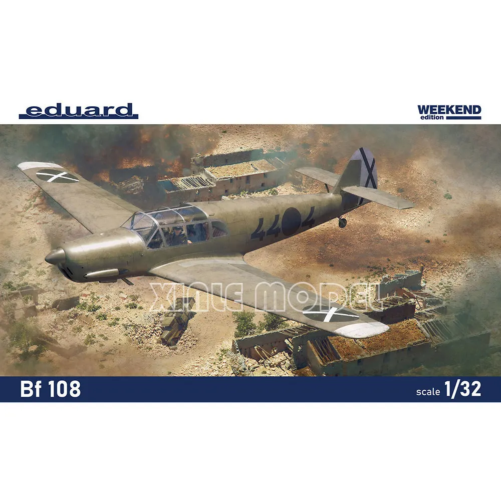 

Набор пластиковых сборных моделей самолетов Eduard 3405 Bf 108 Weekend Edition 1/35
