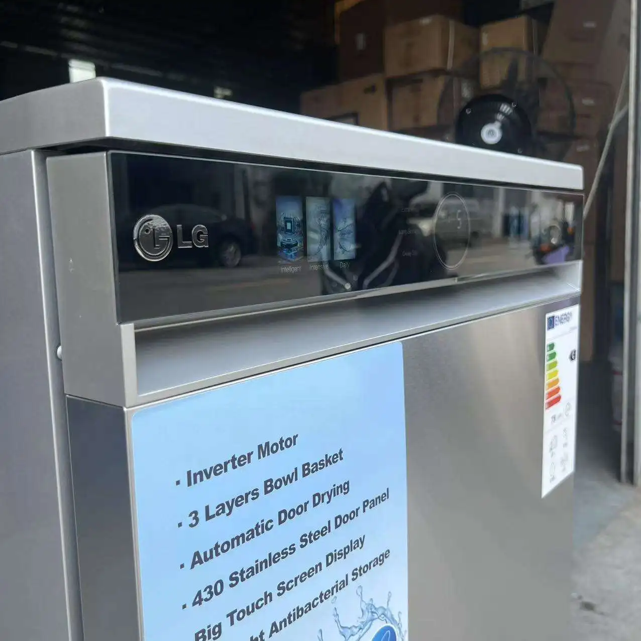 Integrated Sink Dishwasher Commercial Stainless Steel Built-In Dishwasher Electric Automatic For Restaurant Kitchen US Plug Type