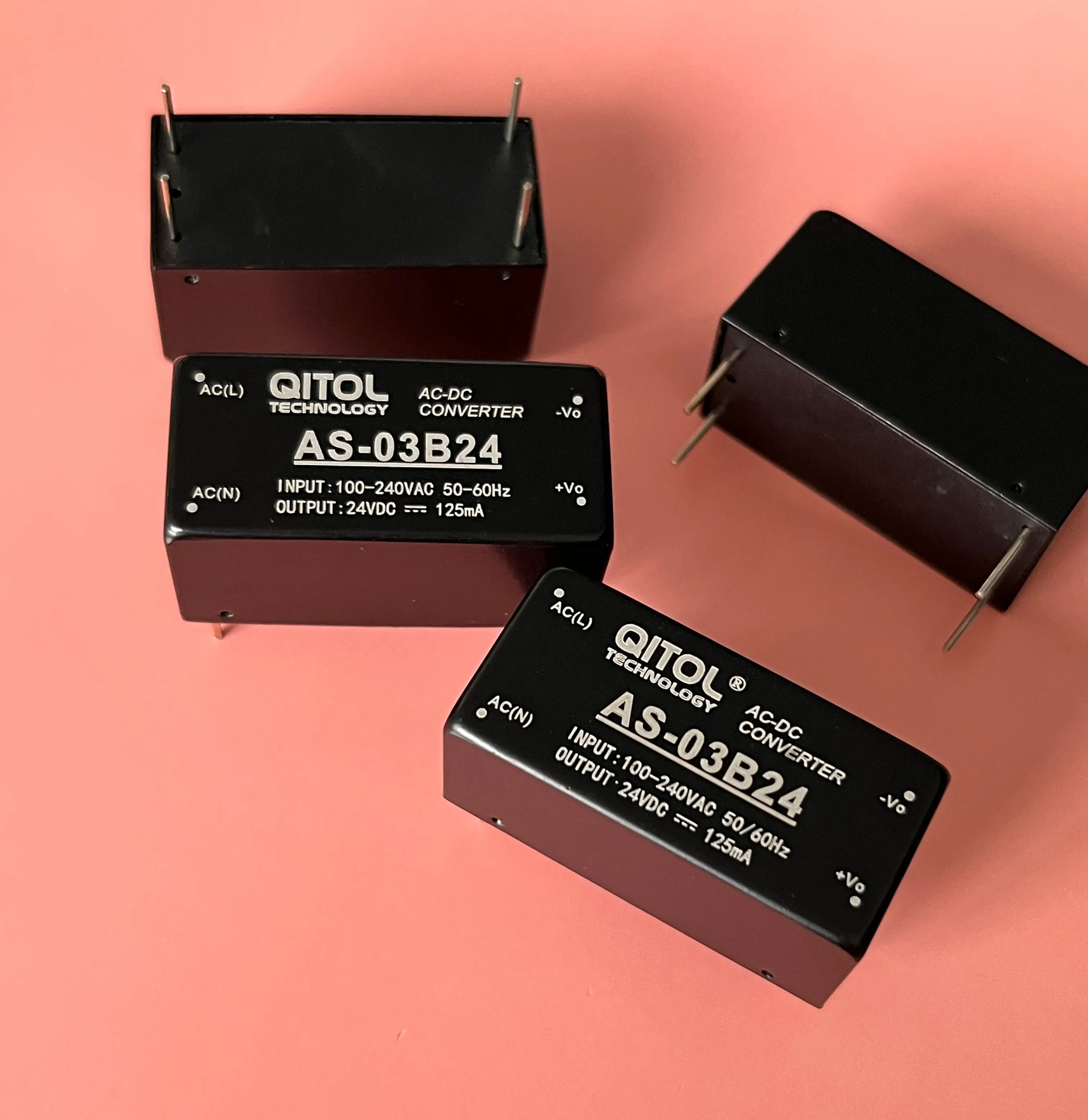 

3W AS-03B24 AC-DC POWER CONVERTER Switching Supply 220V To 24V/0.125A 250mA 220V to 5V replace WA3-220S05A3 WA3-220S24A3 ULNION