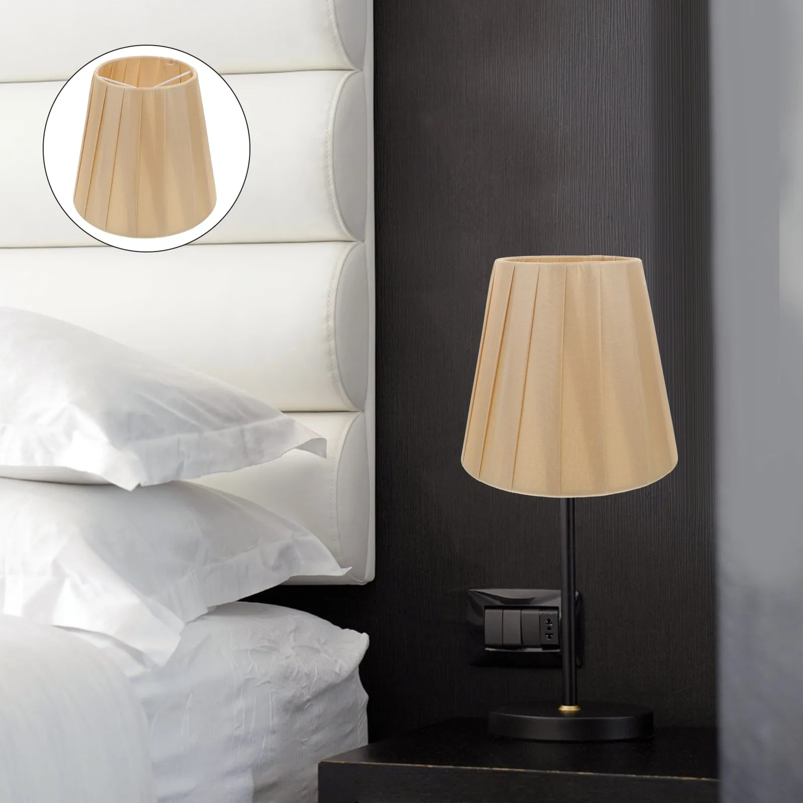

1Pcs Lamp Shade Cloth Art Multi-Purpose Lampshade Stylish Light Cover Decorative Lamp Shade for Living Room Bedroom Study