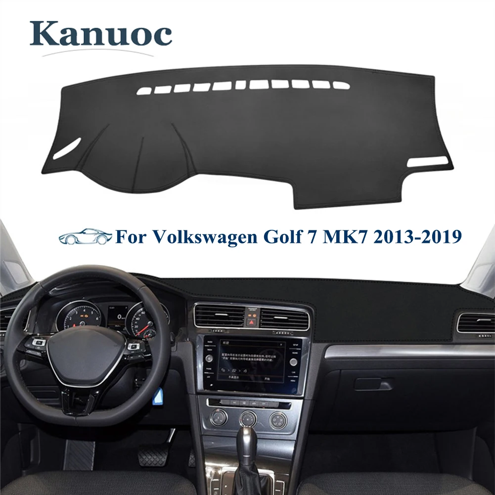 

Для Volkswagen VW Golf 7 MK7 2013 2014 2015 2016 2017 2018 2019 накладка на приборную панель автомобильный нескользящий солнцезащитный козырек детали