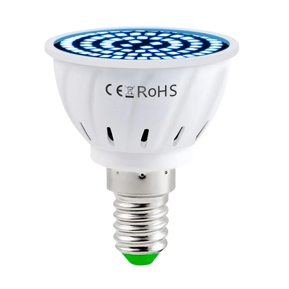 LED E27 UVC Gloeilamp E14 Kiemdodende Lamp GU10 260-280nm Doden Mijt Ozon Sterilisator MR16 Voor Thuis Slaapkamer Desinfecteren B22 220V