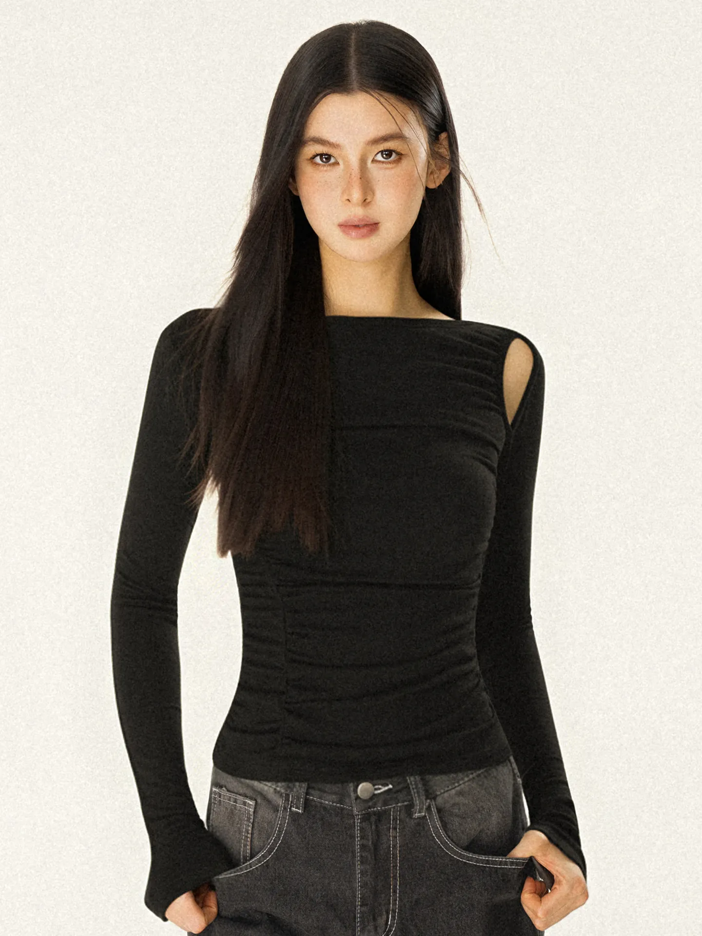 Women Grey T-shirt Harajuku Ko - đánh giá và giá Women'S Y2K Fashion Aesthetic