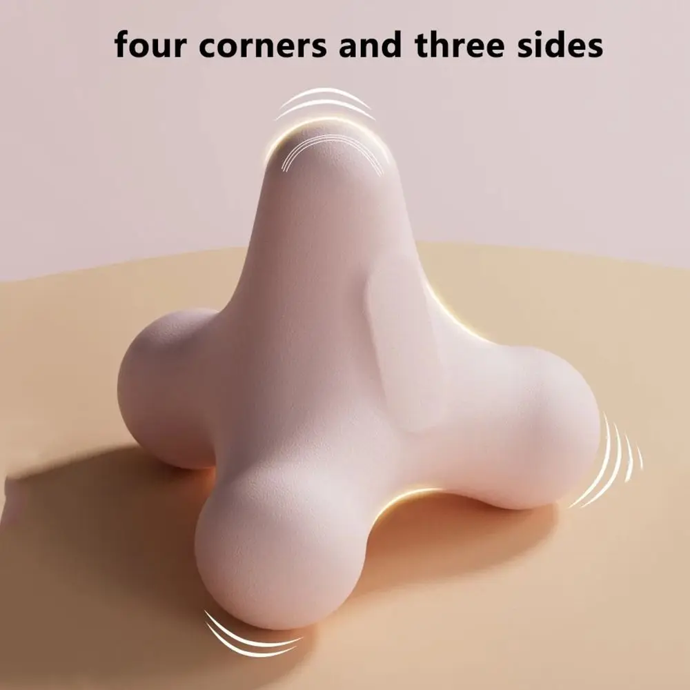 Deep Relaxation Four Corner Fascia Ball Easy To Clean Handheld Design Massage Cone Durable Safe Plantar Ball Hand Muscles