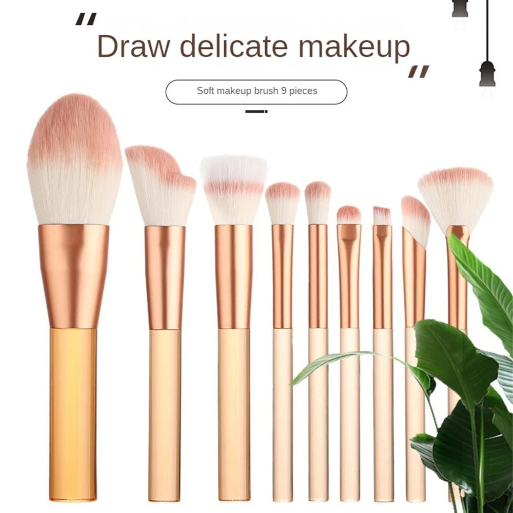 Blush Brush Professional Suit Makeup Brush Makeup Tools Repair Brush Soft Bristles Innovative Makeup Brush Suit Eye Shadow Brush