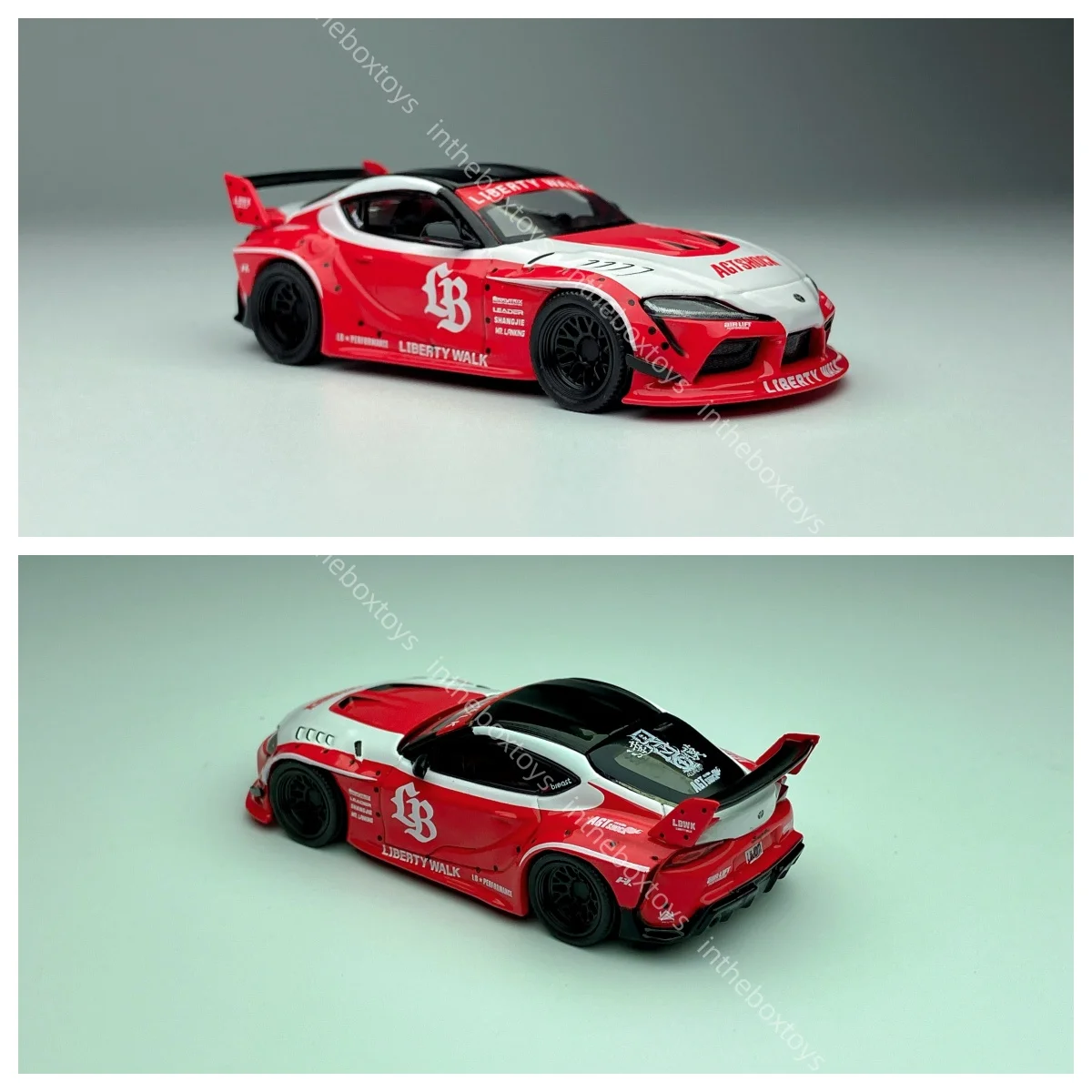 

MINI GT 1103 LB Works GR Supra JDM 1/64 Diecast Car New Alloy Limited Edition