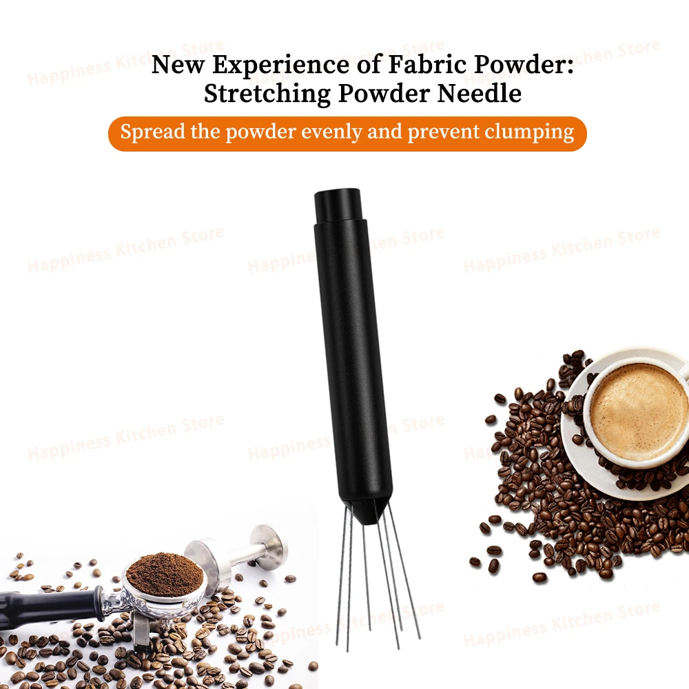 

Coffee Distributor, Stretching Stirring Needle, Telescopic Needles Magnetic Storage Needle Stirrer, Espresso Distribution Tool