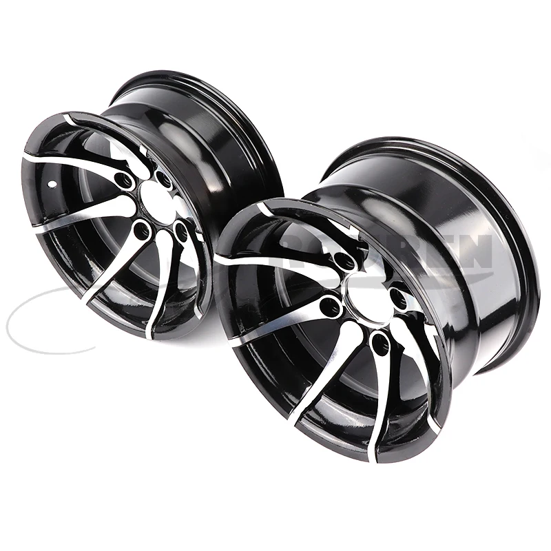 12 Inch Aluminum Alloy Front And Rear Rims Suitable Four-Wheel Hub for ATV Kart UTV DIY Go kart Golf Buggy Quad Accessories