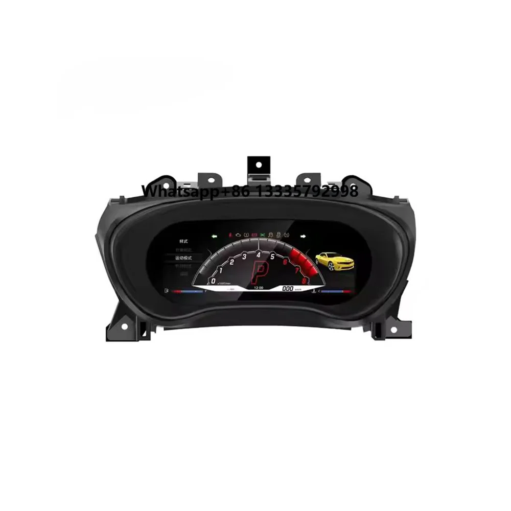

Car LCD Digital Cluster Virtual Cockpit SpeedoMeter Dash Carplay for Chevrolet Malibu 2015-2018 Instrument Screen Panel Unit