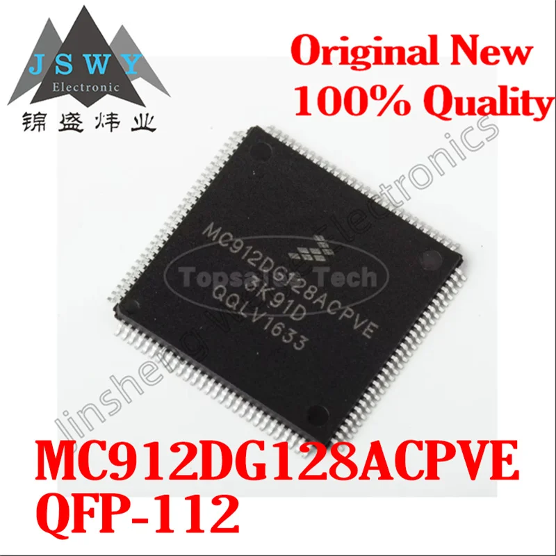 

(1/5-pcs) MC912DG128ACPVE MC912DG128 112LQFP 16-bit Microcontroller Original in Stock Fast Shipping Electronic Components