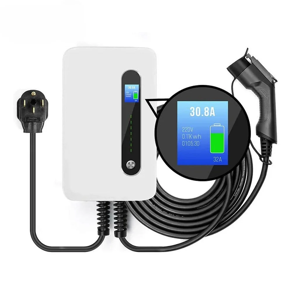 Level 2 40Amp ev charger Station 9.6KW NEMA14-50 Wall Electric Vehicle Charging Station for Electric and Hybrid Vehicles