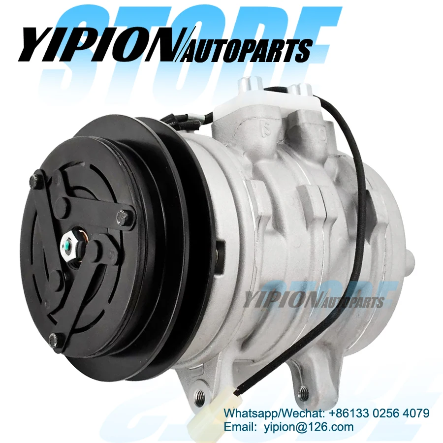 10P08E auto a/c ac air condition compressor for KUBOTA Heavy Duty Tractor 4472007443  T0070-87290  447200-7443  T007087290