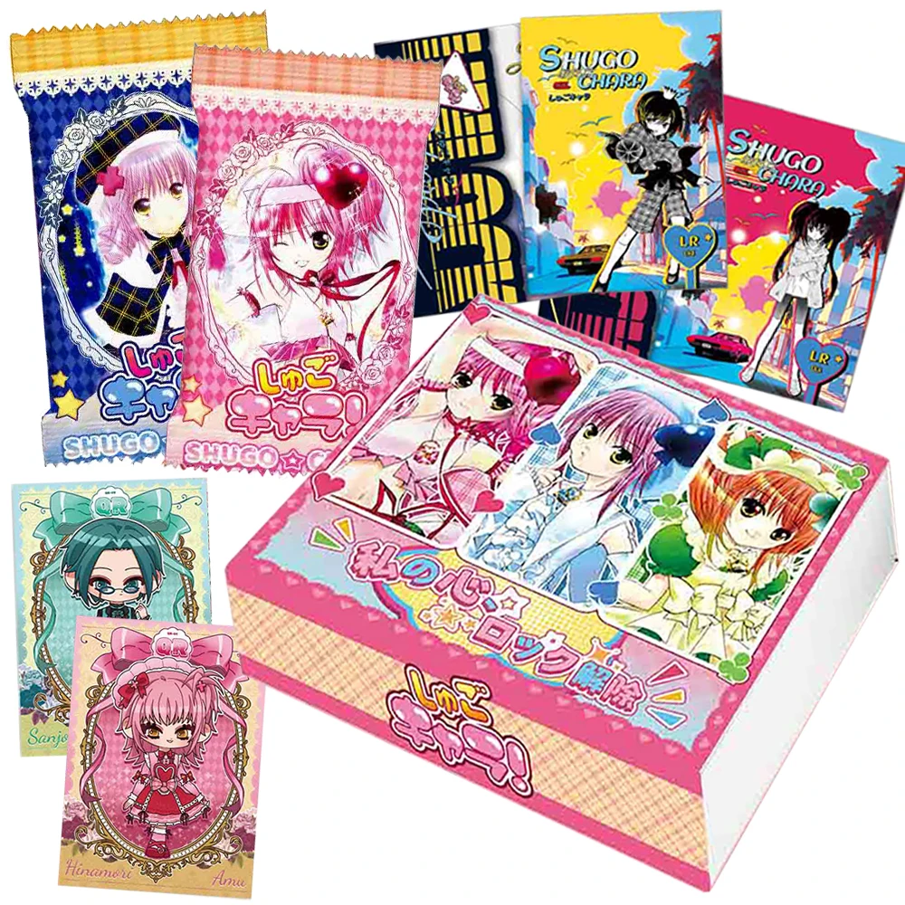 

Коллекционные карточки Shugo Chara: Фэнтези-девушки из аниме, популярные персонажи — Хинамори Аму и Сукийоми Икото. Милые карточки в стиле Q-version, игрушки и подарки.