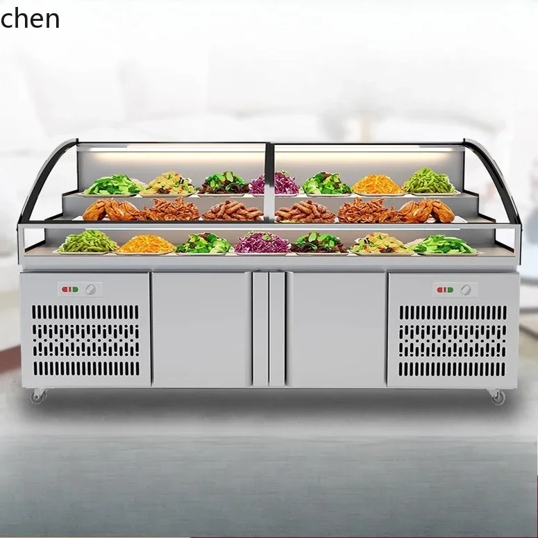 H20- Restaurant BBQ Commercial Refrigerator Display Cabinet Freezer Freezer