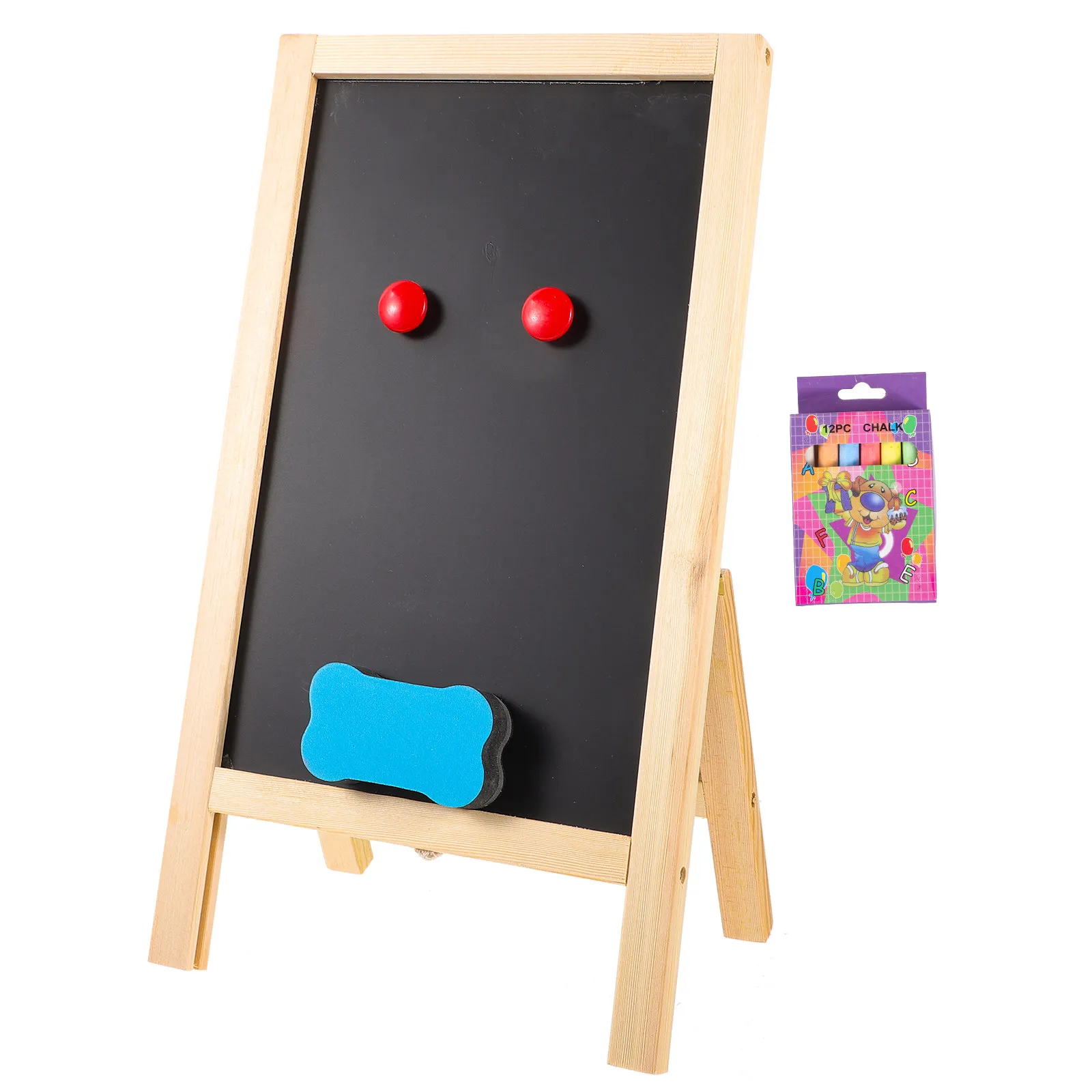 

Набор из 1 деревянной доски для записей, маленькая настольная доска для сообщений, доска для меню, декор для кофейни, настольная черная доска, многофункциональная