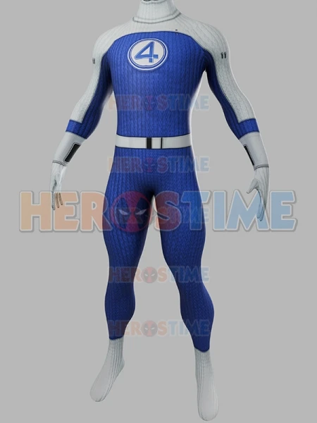 

New Fantastic Four Halloween Cosplay Costume Zentai Spandex Bodysuit Jumpsuit Suit Superhero Costume