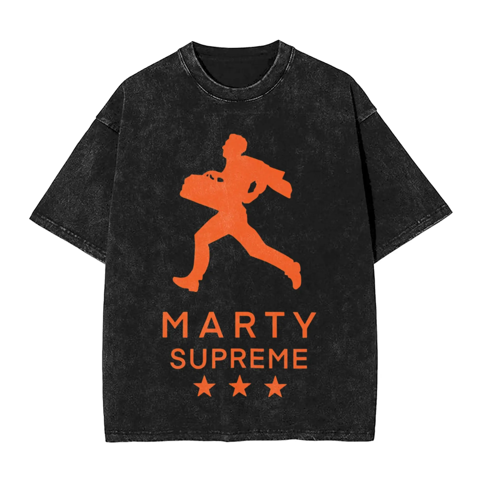 Marty Supreme Movie Washed T Shirt Vintage Harajuku for Men Women  Oversize T-Shirts Tee Cotton