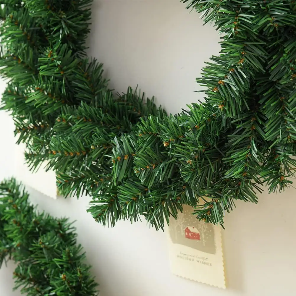 

Adjustable Christmas Garland Christmas Rattan Decoration with Artificial Leaves Pine Needle for Home for Wedding