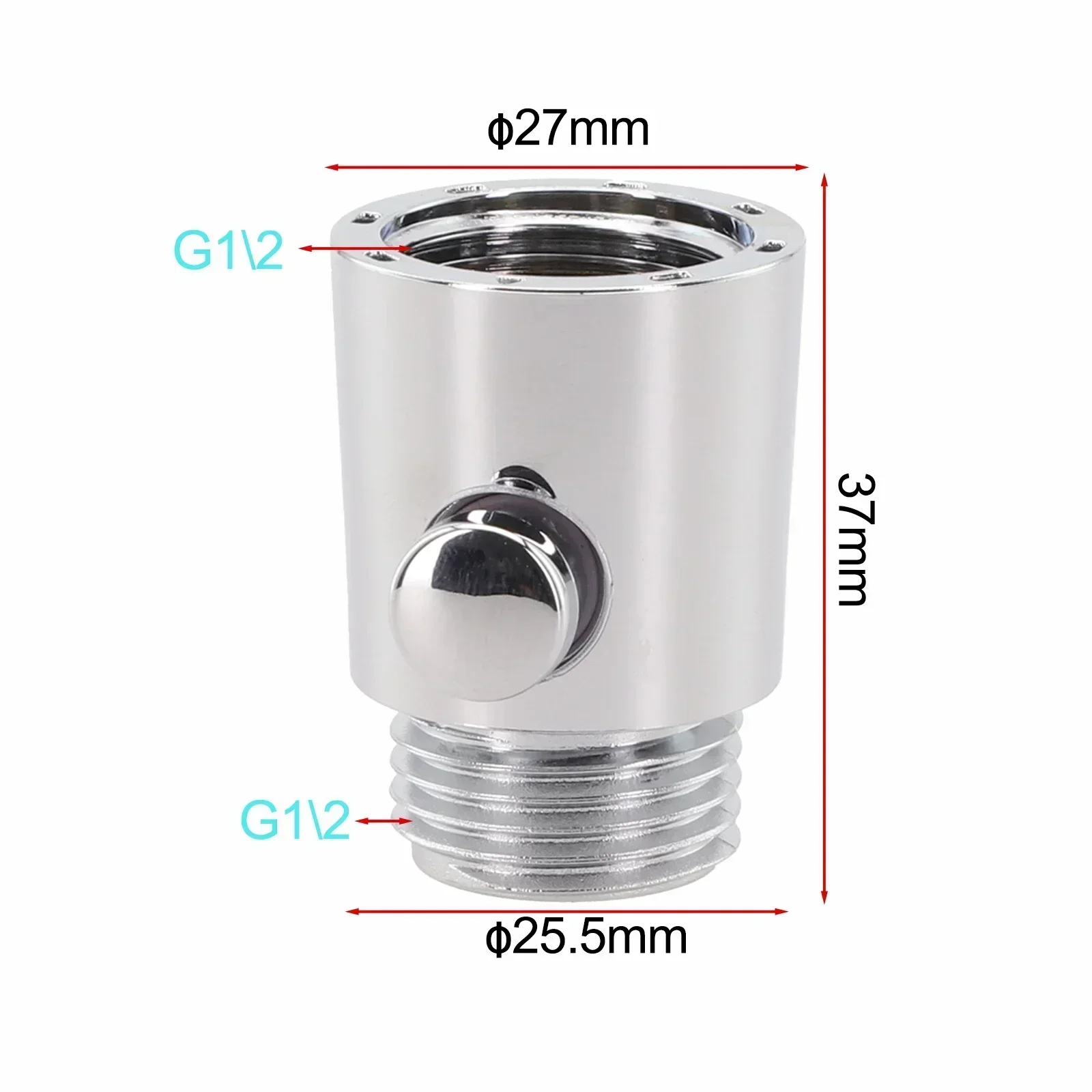 Shower Head Control Switch For Efficient Water Stop Saving Valve Shut Off Valve For Handheld Shower Head Bidet Sprayer