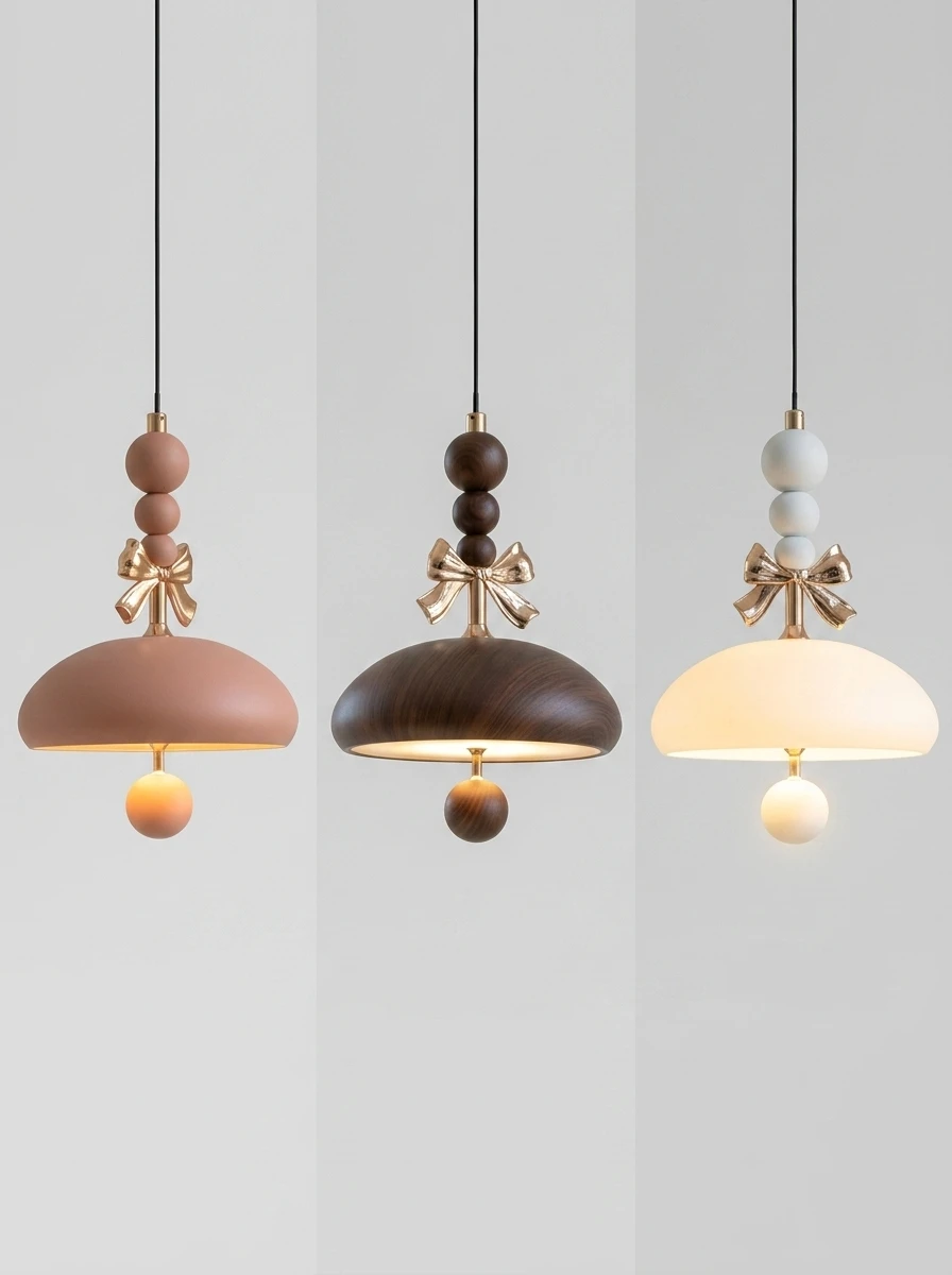 Retro Hanging Ceiling Lamps French-Nordic Style Ceiling Light Suspension Mid-Century Creative Decorative and Novelty Lighting