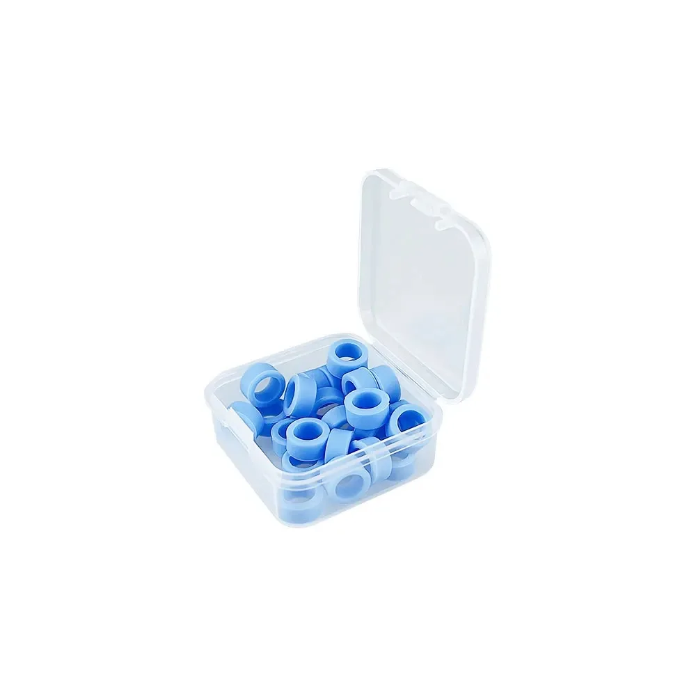 20Pcs Silicone Dental Instrument Color Code Rings