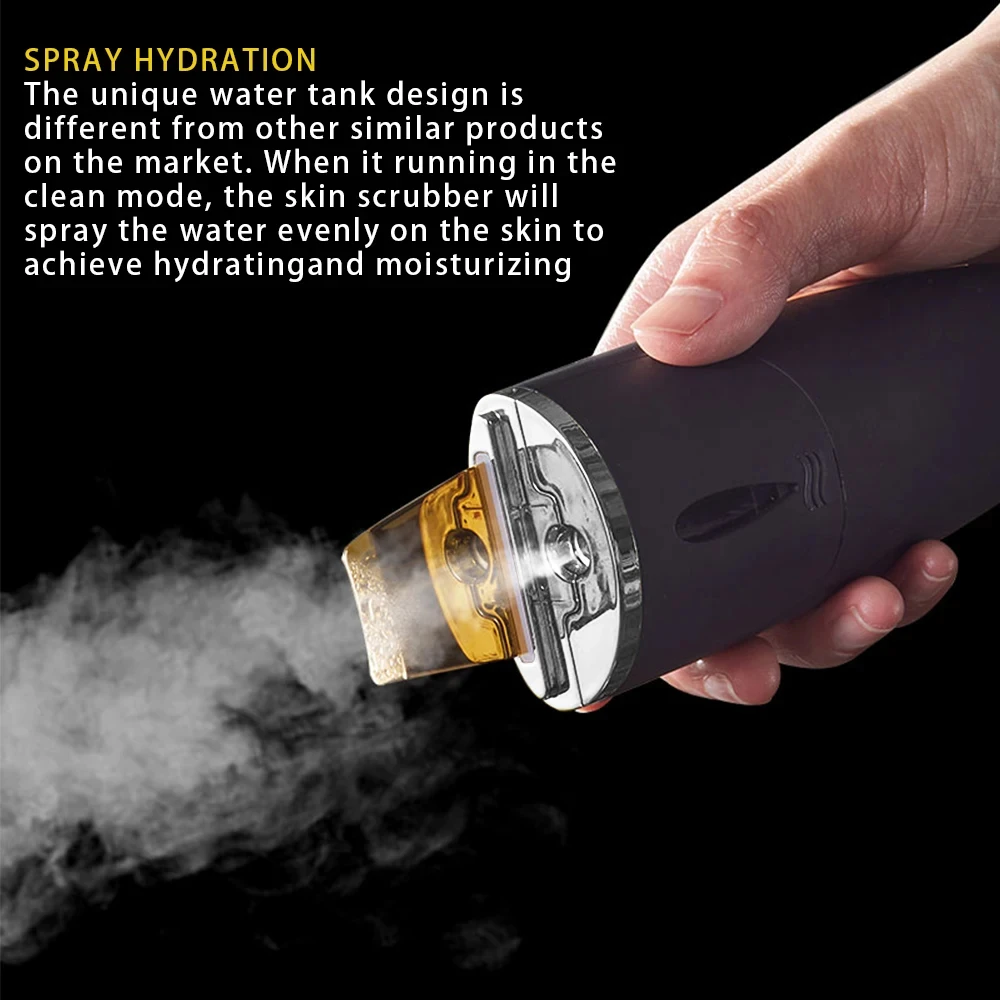 Épurateur de peau du visage ultrasonique professionnel, spatule vibrante pour le visage, dissolvant de points noirs, pelle propre, Machine à éplucher par Cavitation