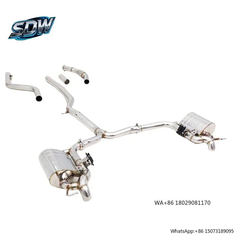 

Выхлопная система Catback из нержавеющей стали для C43 C63 E400 E53 S400 S500 S63 A200 A250 CLA250 CLA45 с модифицированными насадками
