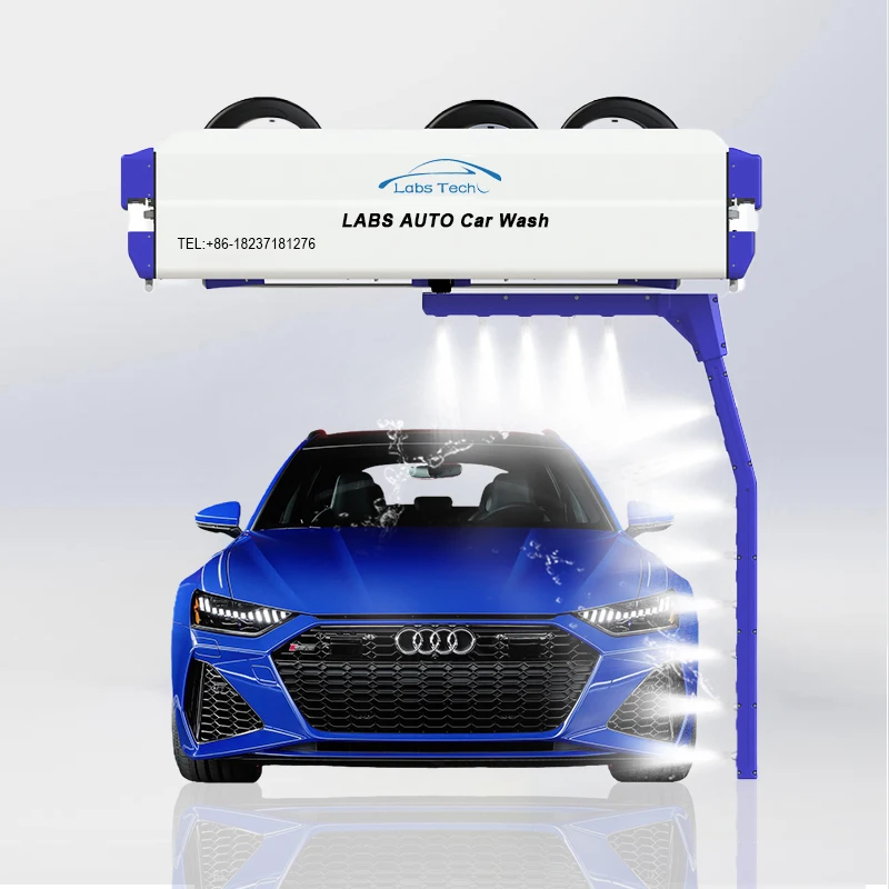 Auto Car Wash Machine System Fully Automatic Tunnel Carwash Machines Automatic Car Wash