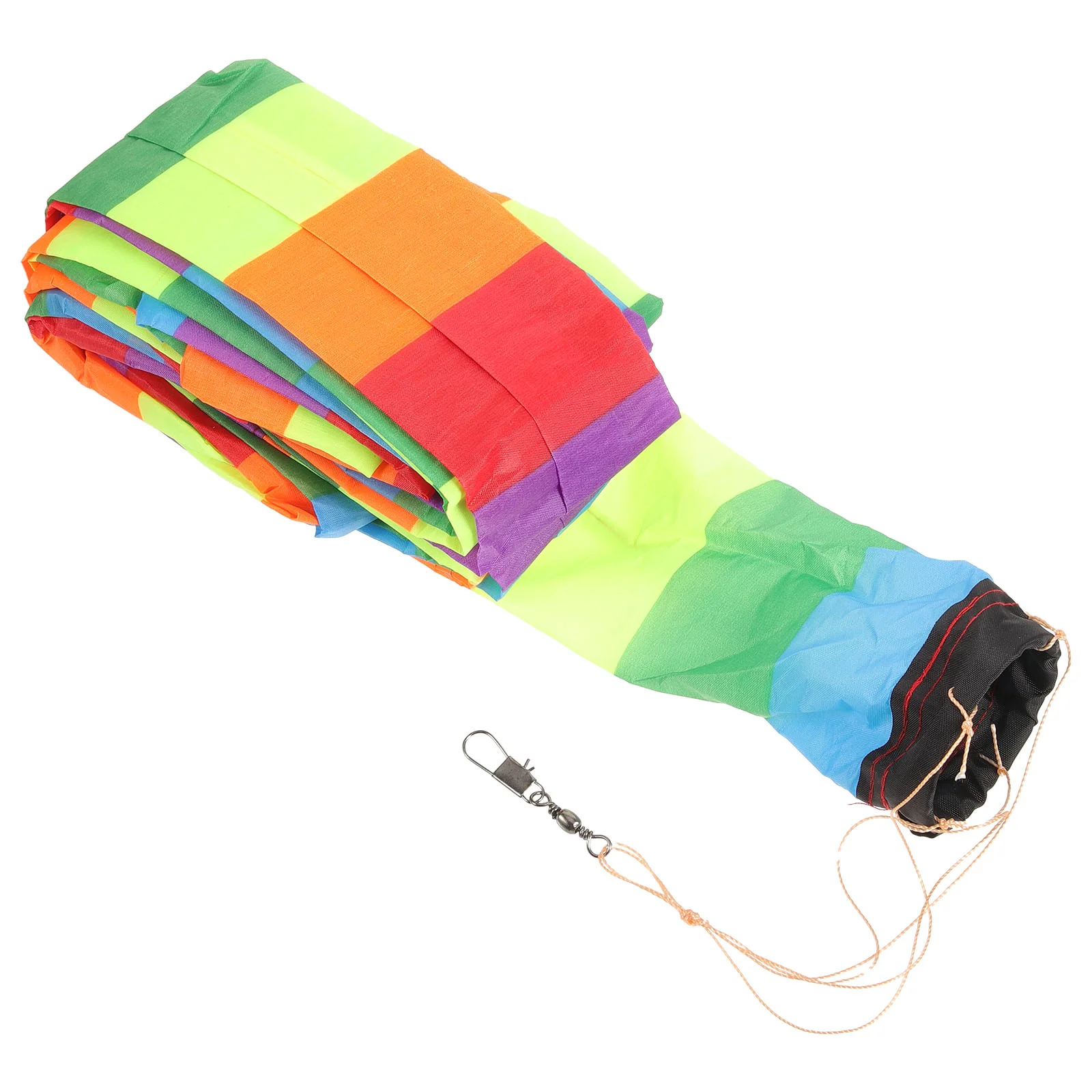 Dreidimensionale Reifen Regenbogen Kite Schwanz Kind Drachen DIY Kits Chemische Faser Tuch Party Im Freien Luftschlangen Dekorationen