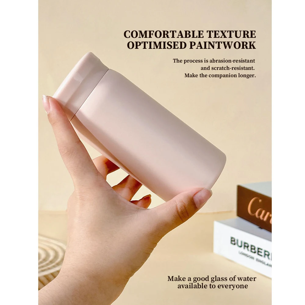 200ML Mini Thermos Bottle 316 Stainless Steel Tumbler Insulated Cup for Coffee Portable Vacuum Flask Water Bottle for Girls