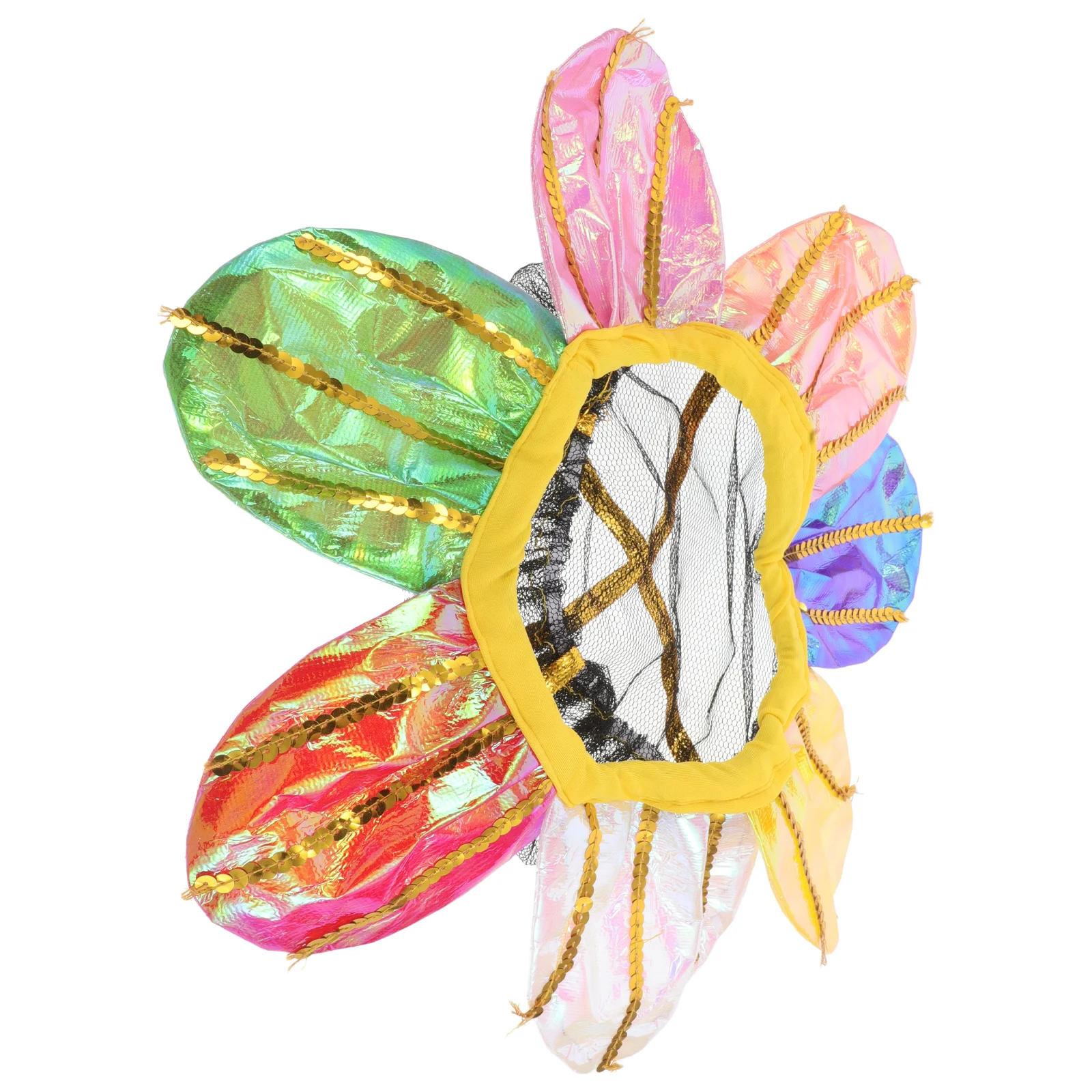 

Sunflower Head Props Daisy Hair Crown Child Headpiece Costume Lightweight Comfortable Colors Fun Accessories Performance