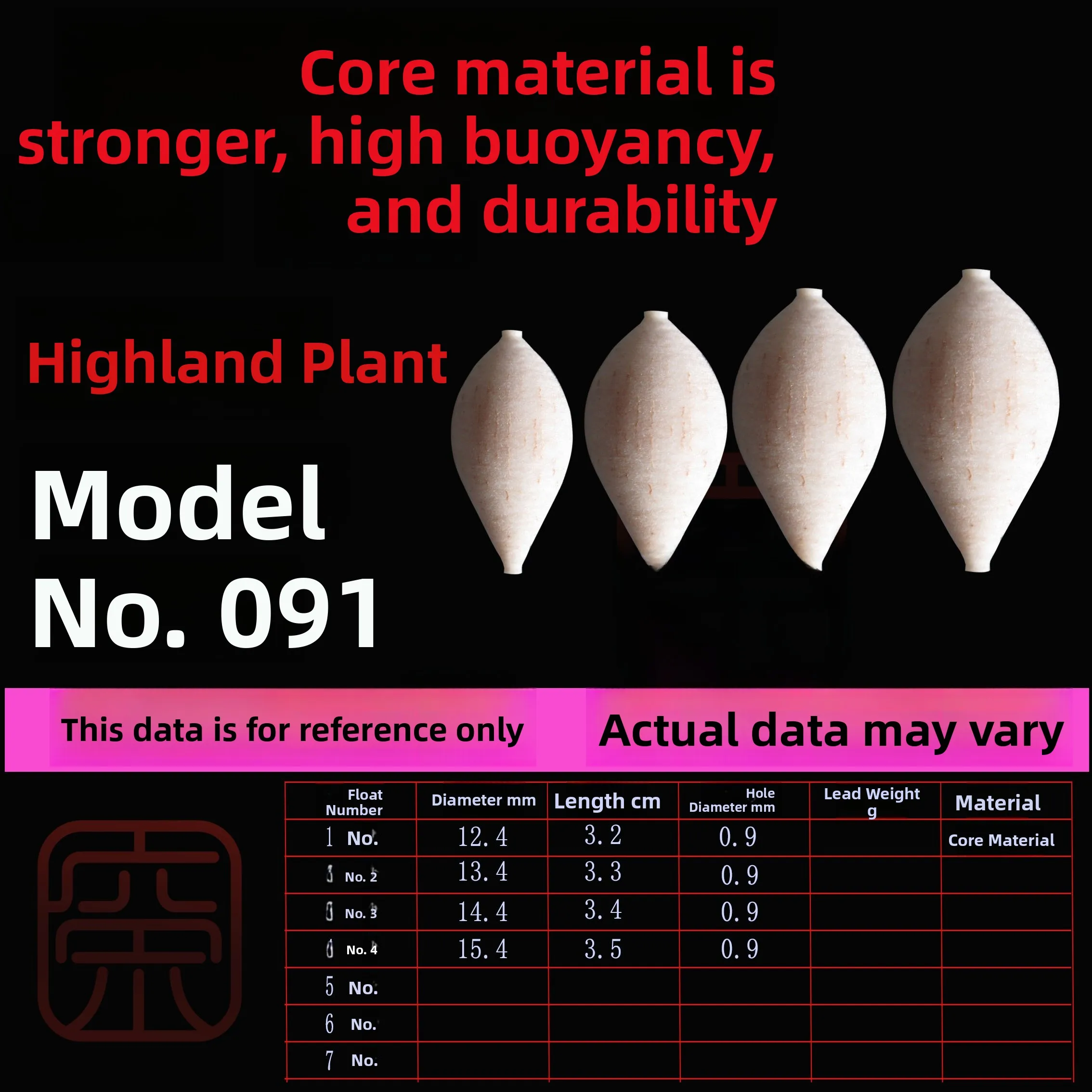 material-l-em-forma-de-cura-para-flutuador-de-pesca-de-carpa-material-de-nucleo-vegetal-de-alta-altitude-equipamen