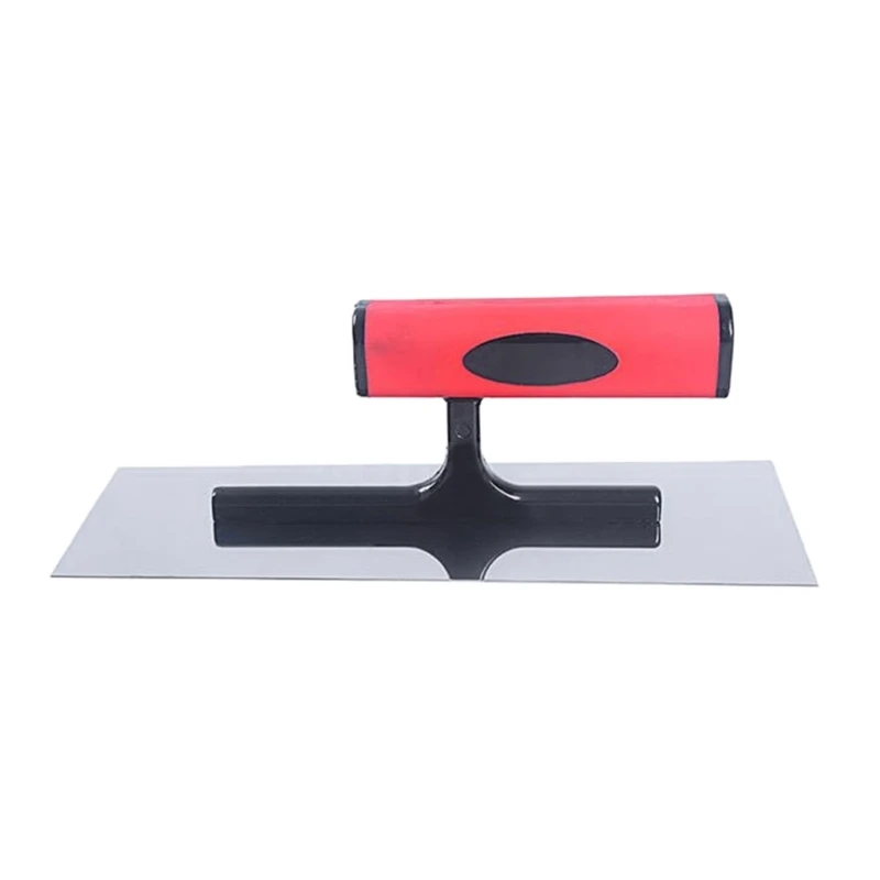 

652F Professional Plastering Trowel Handhold Metal Plastering Skimming Trowel Tool Easy Operation for Construction New House