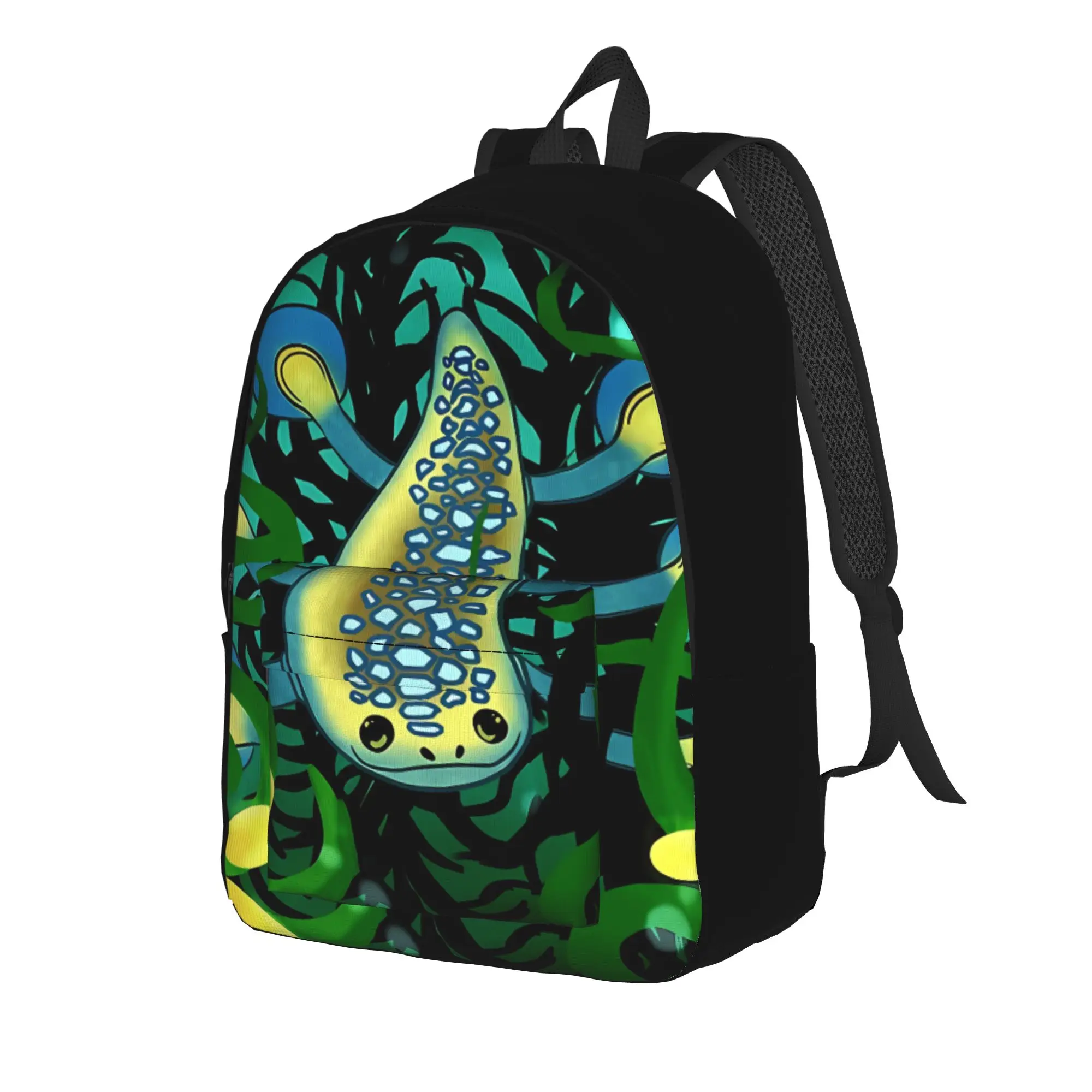 Back to School Season Fashionable Hoverfish Fauna Laptop Bag Subnautica Ladies Schoolbag Backpack