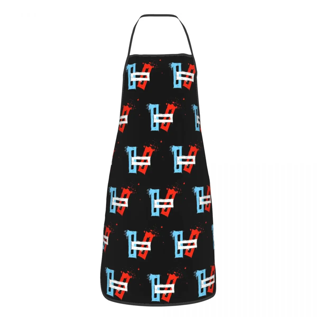 Custom Bib Rock Brand T-Twentys One P-Pilots Logo Apron Men Women Unisex Adult Chef Cooking Kitchen Tablier Cuisine Painting