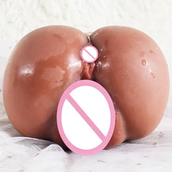 Real Vagina Sex Doll Realistic Butt Skin Pocket Pussy Sex Toys for Men Silicone Vaginal Anus Male Masturbators Cup Masturbation