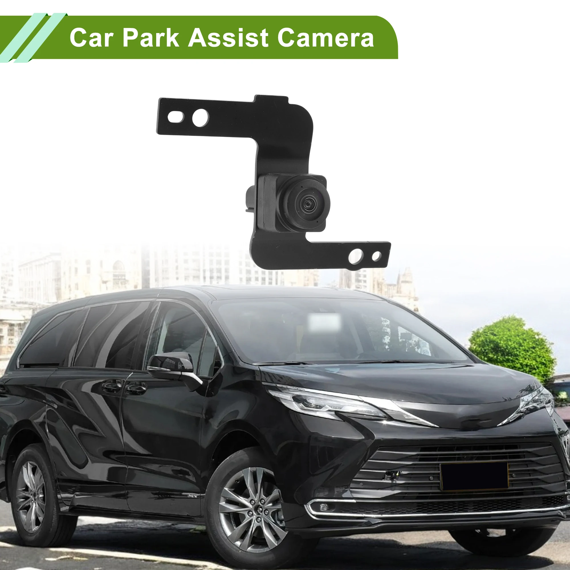 

Автомобильная камера UXCELL, камера переднего вида для Toyota Sienna 20-23 No 8679008110/8679008160