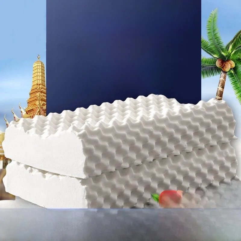 

Подушка из латексной пены с эффектом памяти для взрослых и детей, для одного человека, с поддержкой шеи, для домашнего использования, для кровати