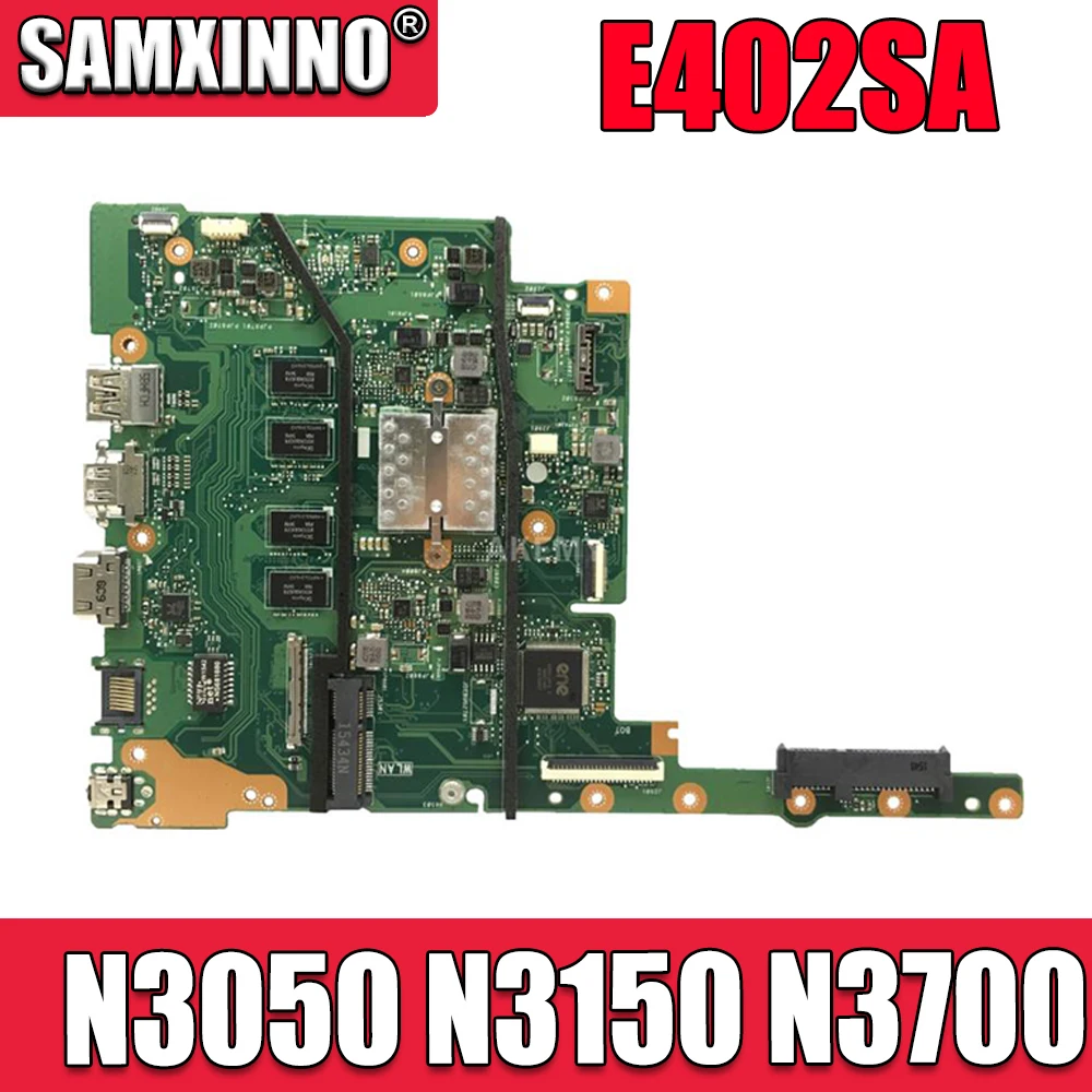 E402SA Laptop Motherboard For ASUS E402S original Notebook Mainboard N3050 N3150 N3700 CPU 2GB 4GB 8GB RAM 100% Tested Work
