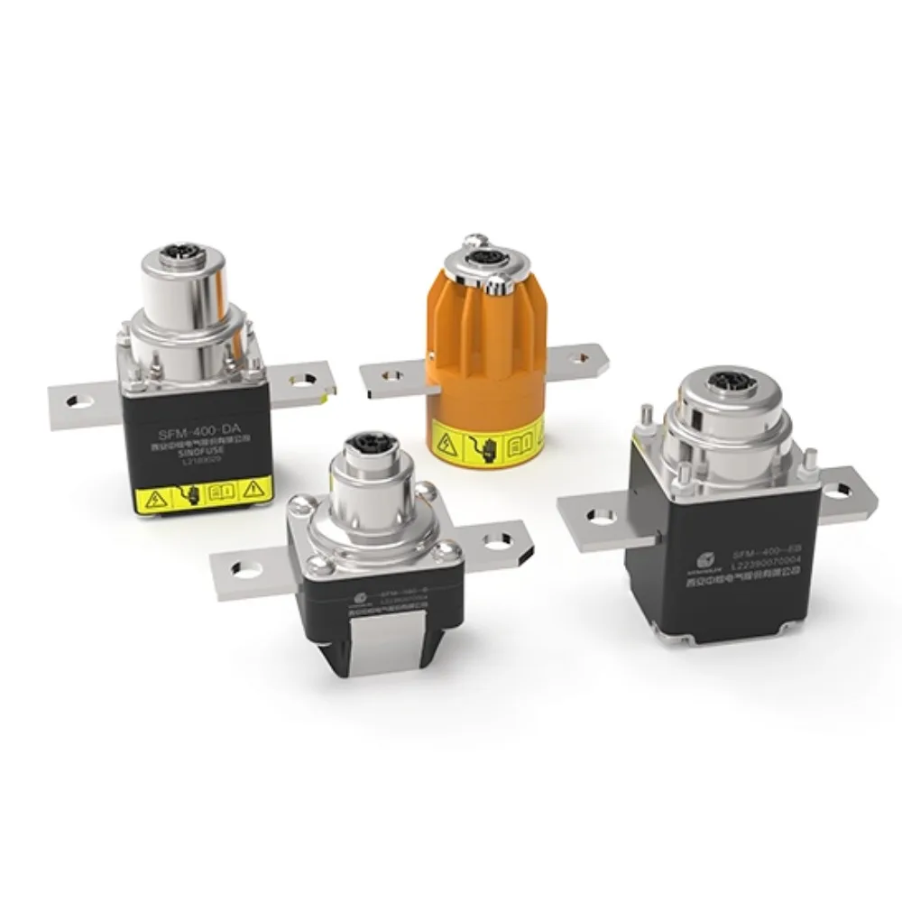 Sinofuse SFM-350-B النحاس البلاستيك سريع المفعول الصمامات النارية التيار المتناوب/تيار مستمر 1000 فولت 12 كيلوA كسر لقطع سلامة بطارية EV