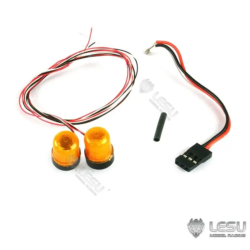 LESU 1/14 truck model toy rotating light S-1302 ceiling light