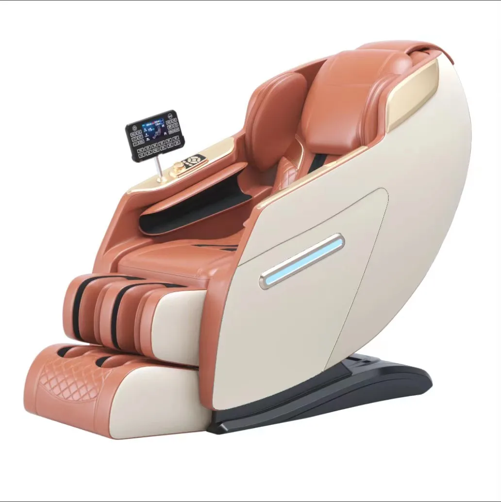 New Sl Track China Luxury Best 2d 3d Car Recliner Massage Chair Pad 2022 Zero Gravity For Spa Electricrec Leather