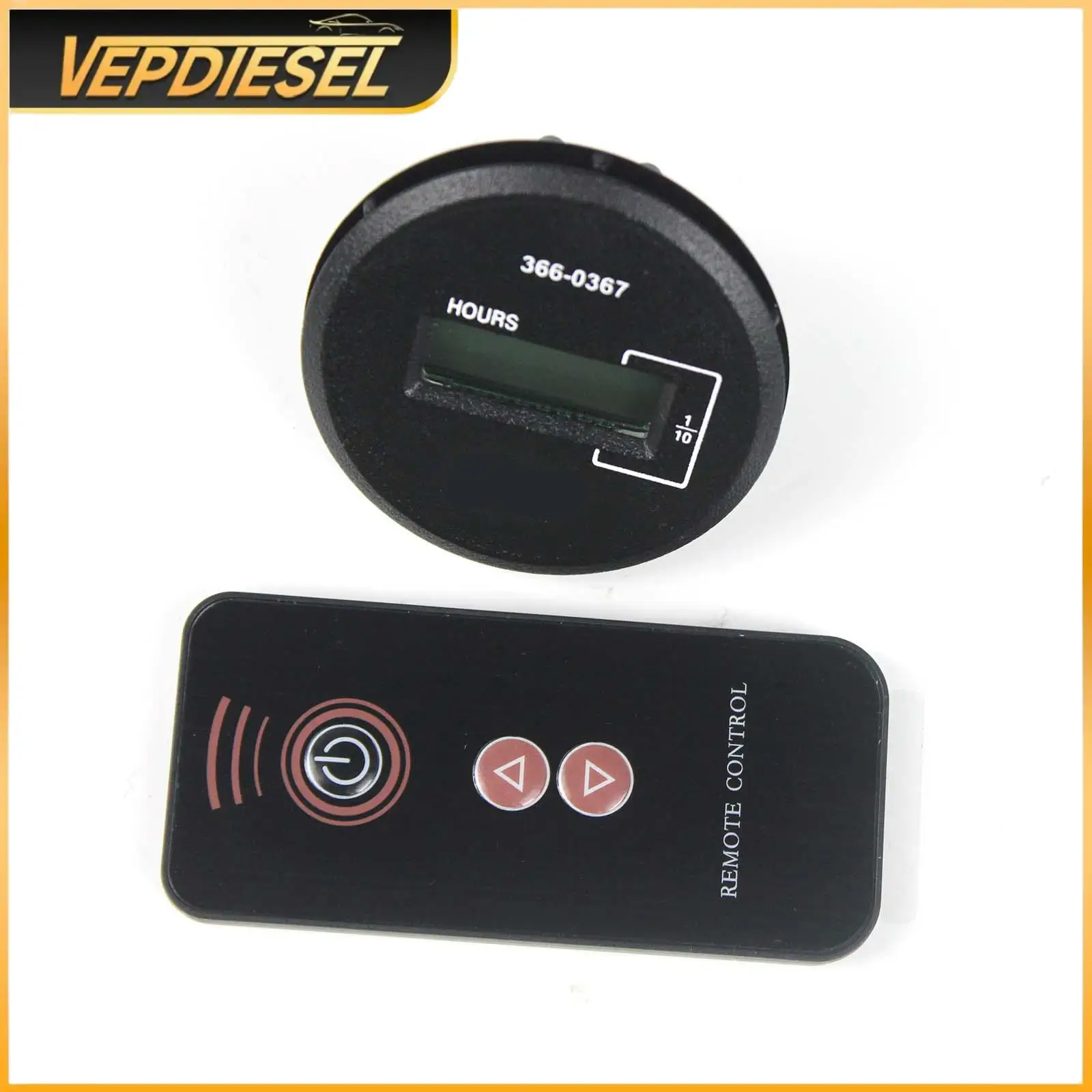 

Timer Hour Meter W/Remote Control Kit 366-0367 197-8832 3660367 1978832 285-9075 1613932 for CAT 320D E320D E320 D2 E2 Excavator