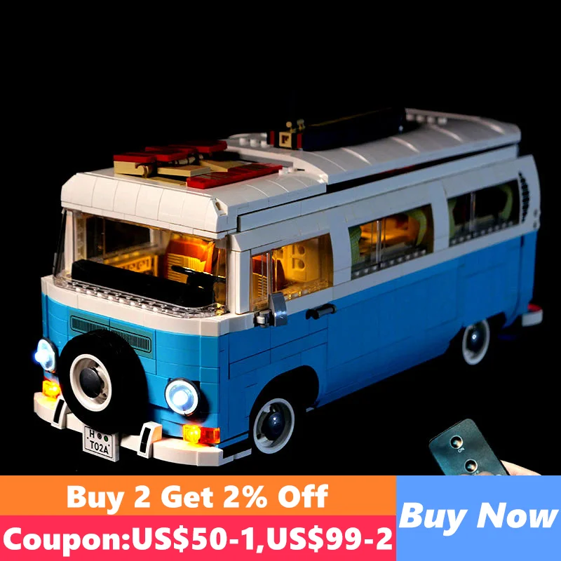 

Led Light Kit Set For 10279 T2 Camper Van Building Blocks Bricks(Only Lights)Not Including Models DIY Toys For Kids Accessories