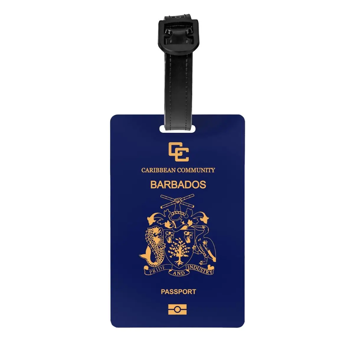 

Barbados Passport Luggage Tags Custom Baggage Tags Privacy Cover Name ID Card