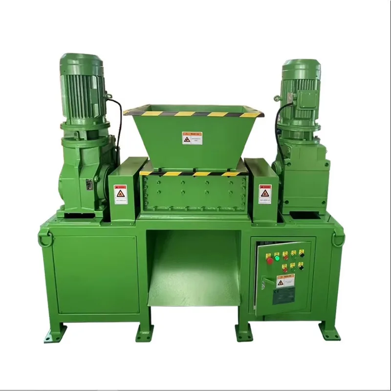 Industrial Mini Aluminum Can Scrap Metal Waste Plastic Shredder For Home Use