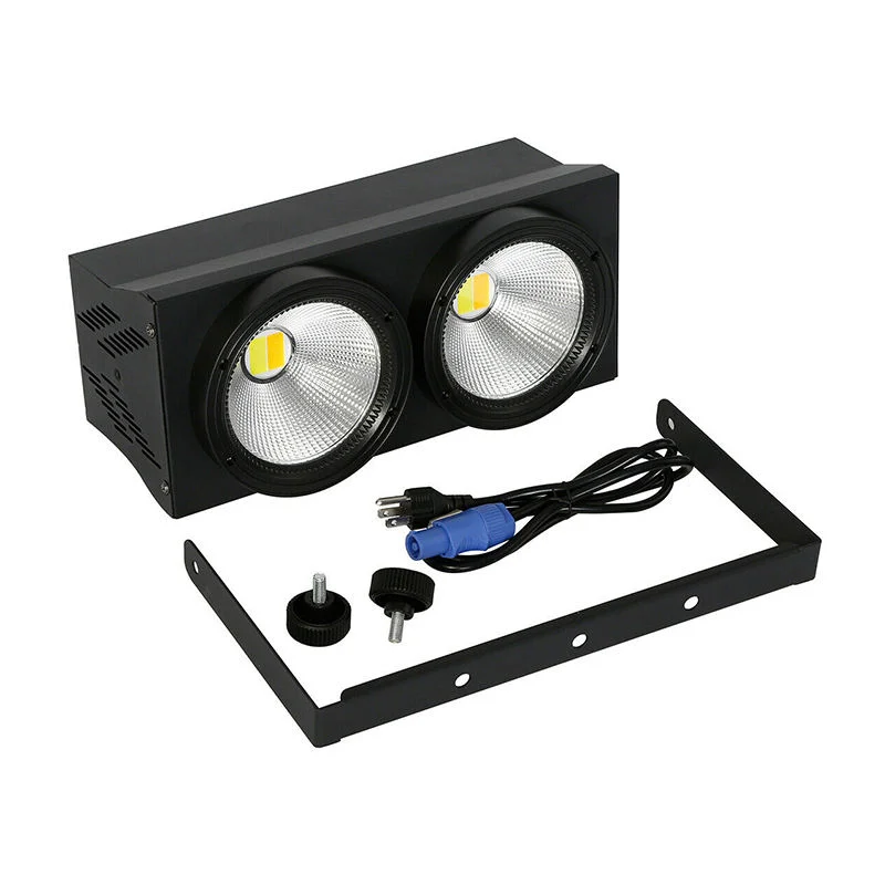 

200W White & Amber LED blinder light Strobe Wash light Disco Wedding Nightclub Bar Party Concert DMX Stage lighting Show